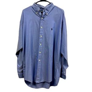Ralph Lauren Blue Casual Button Down Shirt